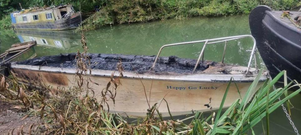 Oxford Canal Boat Owner Jailed For Setting Fire To Boat