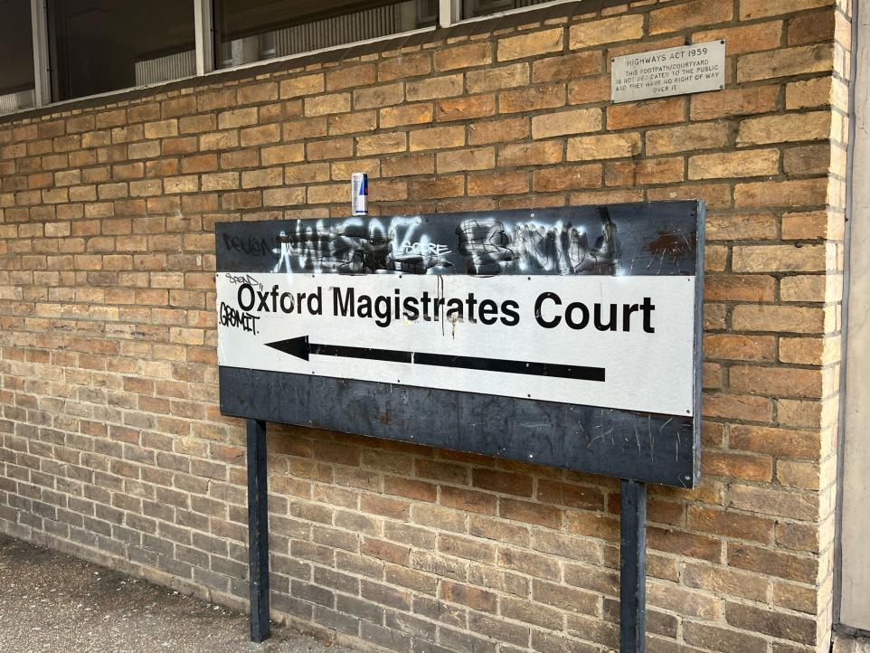 Oxford Man Admits To Throwing A Dog Across The Room