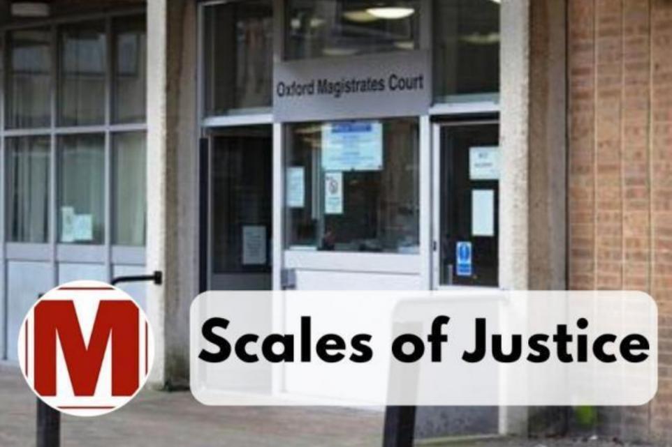 Scales of Justice results from Oxford Magistrates' Court