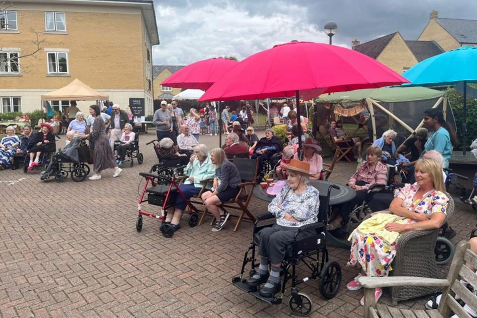 Carterton Care Home Holds Wild West Themed Summer Fete