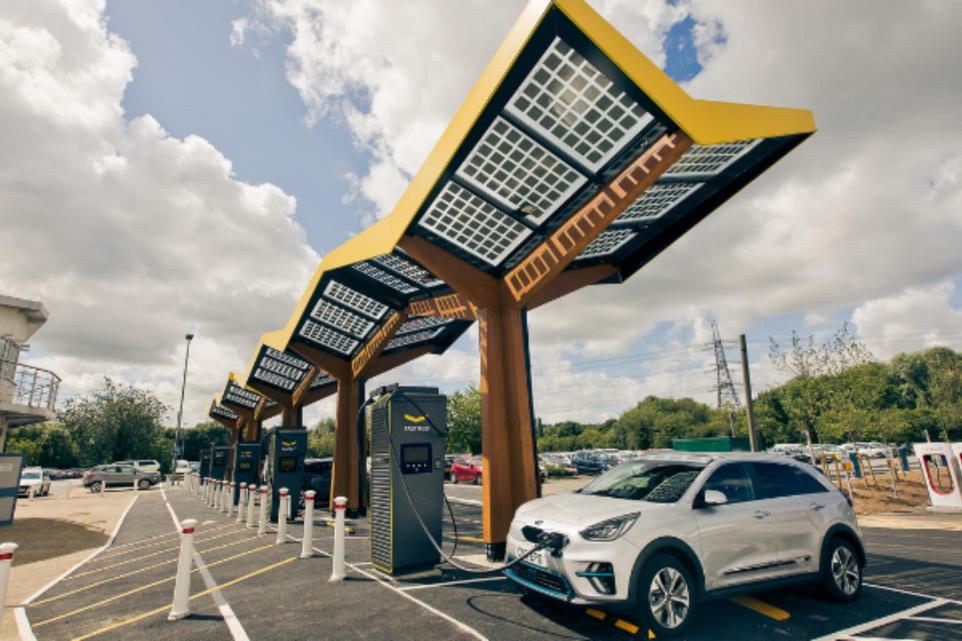 Electric Vehicle Charging Hub In Oxford Supplies Nearly 10 Million Miles